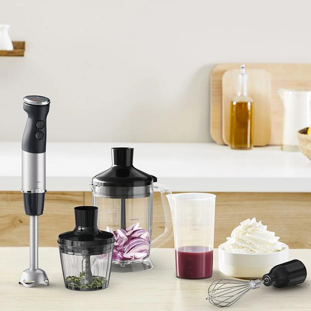 Блендер погружной Moulinex DD67L810 1000Вт серебристый/черный фото 5