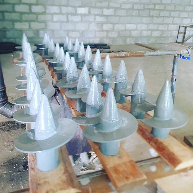 Винтовая свая СВС 89х3,5х2500мм фото 1