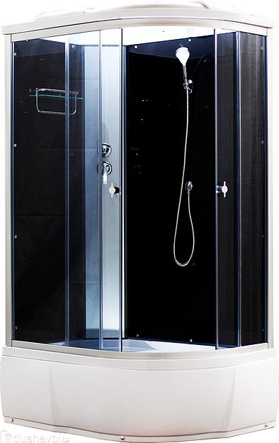 Душевая кабина Aquapulse 4006D 120x80 L grey black фото 1