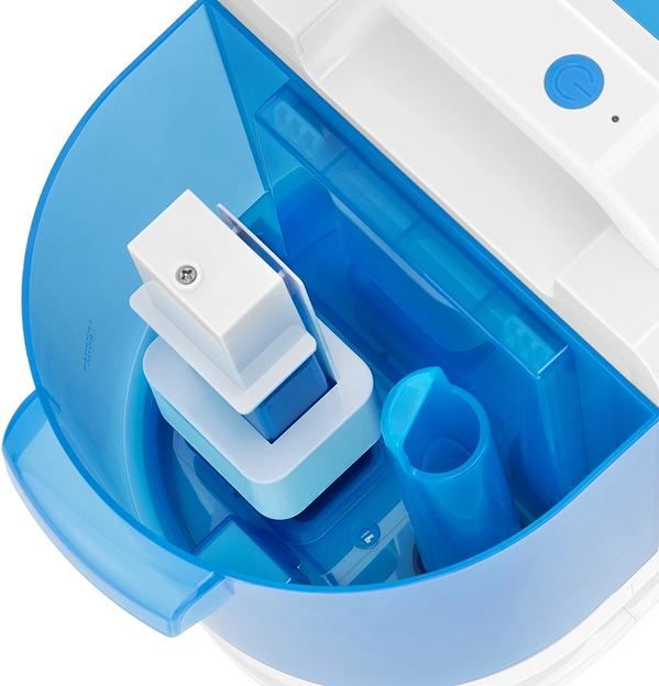 Пылесос моющий Kitfort КТ-5376 170Вт голубой/белый фото 3