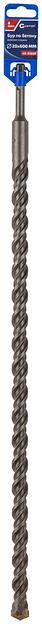 Бур по бетону, Profi, двойная резьба, SDS-Plus, 20 х 600 мм фото 2