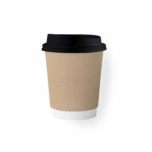 Стакан бумажный одноразовый двухслойный Craft 250 мл ОПТ фото 1