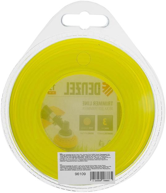 Леска для садовых триммеров Denzel 96109 d=3мм L=15м фото 4