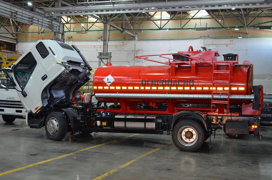 Jac N120 Автотопливозаправщик фото 10