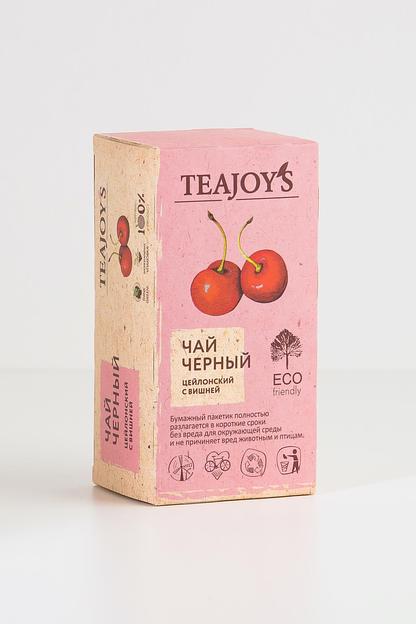 Чай черный цейлонский с вишней Teajoys 25×2 г, опт фото 1