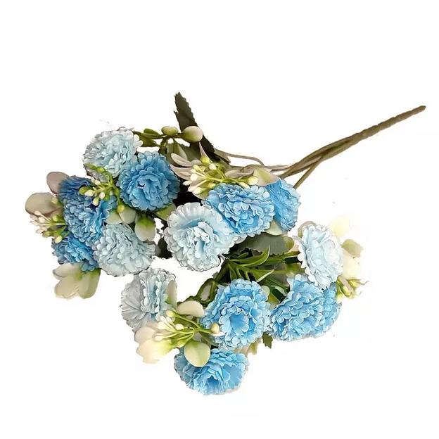 Букет гвоздички 15 голов на 5 веток 28см фото 3