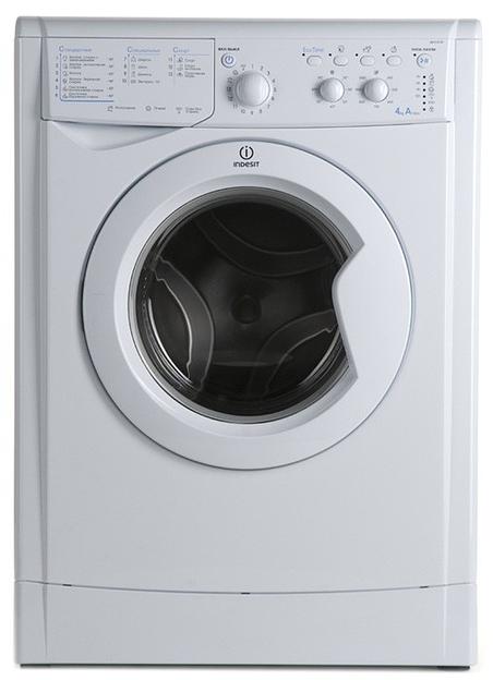 Стиральная машина Indesit IWUC 4105 класс: A загр.фронтальная макс.:4кг белый фото 1
