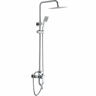 Смесители с тропическим душем, душевая система Ledeme L2443, хром, опт фото 1