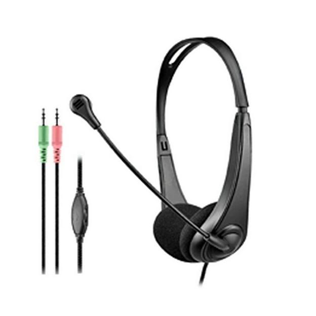 Гарнитура Raskat Standart 2J "Speaker size:40mm Frequency range:20-20,000Hz Speaker impedance:32 Ohm±15% Speaker sensitivity:105dB±3dB Cable Length: 1.8M Connector: 2*3.5MM jack" фото 1