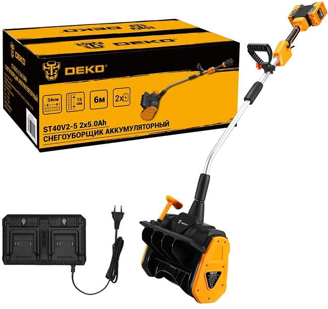 Снегоуборщик электр. Deko ST40V2-5 фото 4