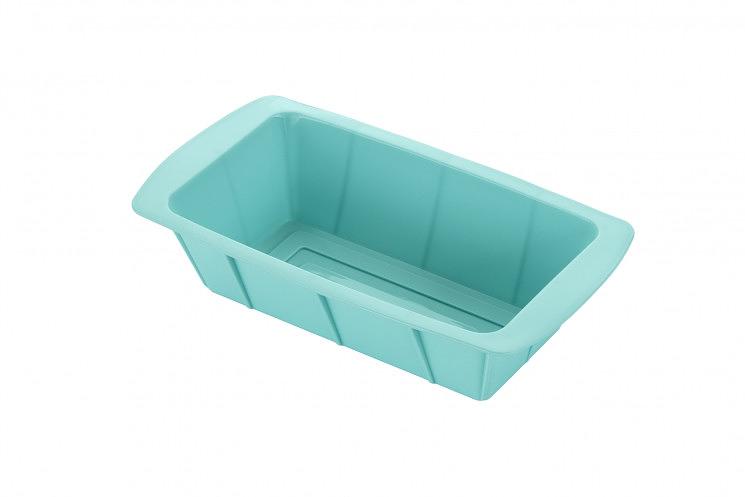 Форма для выпечки кекса хлеба Ardesto Tasty baking 25*13.5*6.2 см голубой силикон. AR2317T фото 1