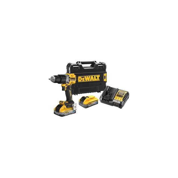 Ударная дрель-шуруповерт DeWALT DCD805H2T, 5Ач, с двумя аккумуляторами фото 1