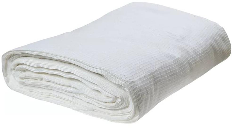 Полотно вафельное отбеленное рулон 0,45*60 м 130 г/м фото 1