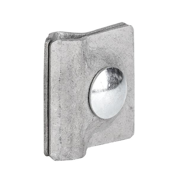 EKF lp-g3103 Зажим прута универсальный (пластина 45х45мм) HZ фото 2