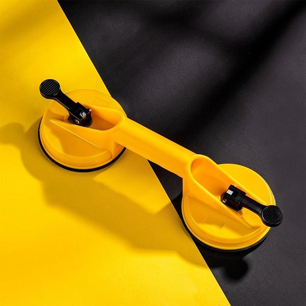 Присоски Deli Присоска для стекла (стеклодомкрат) двойная Deli DL-XP22 2*118мм, грузоподъемность 80кг фото 7