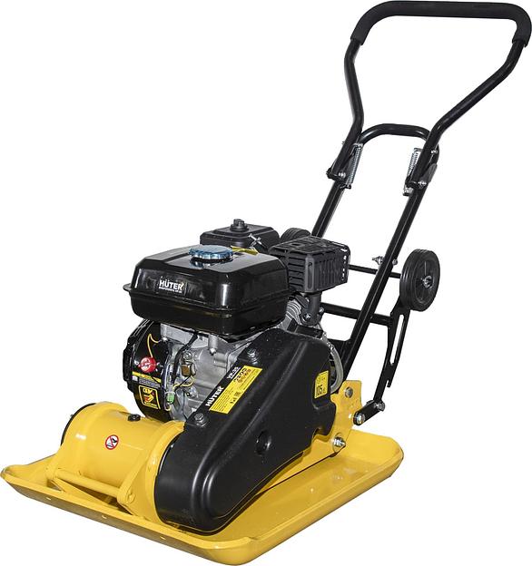 Виброплита Huter VP-35 4780Вт 6.5л.с. бензиновый желтый (74/6/1) фото 1