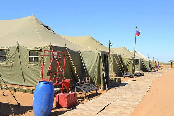 Армейские палатки для организации складов Марш-155 фото 1