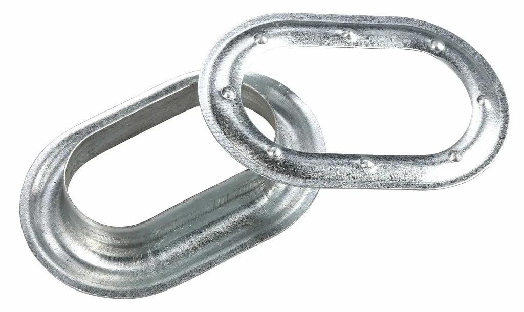 Люверс овальный 42×22 мм фото 3