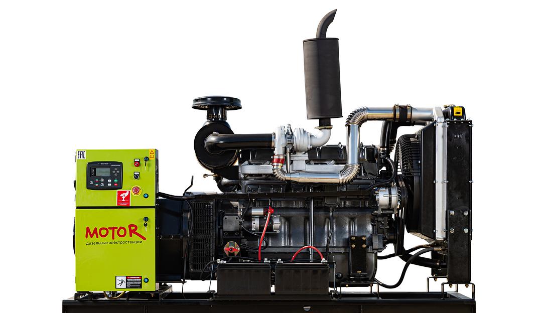 Дизельный генератор Motor АД120-Т400 открытого типа ОПТ фото 1