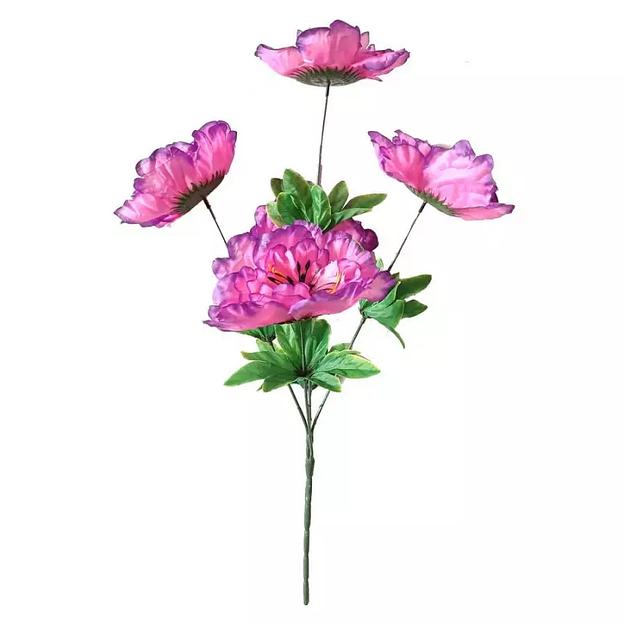 Букет с пионами 5 голов 57см 379-571 фото 1