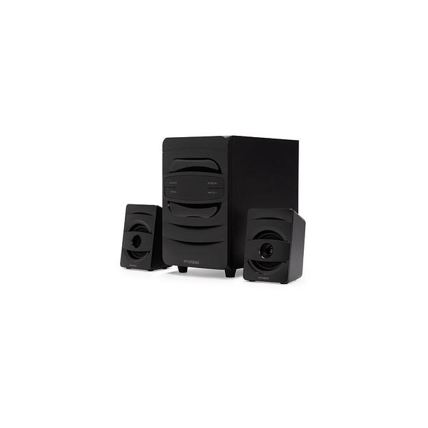 Музыкальный центр Hyundai H-MS1404, 30Вт, Bluetooth, FM, USB, черный, фото 1