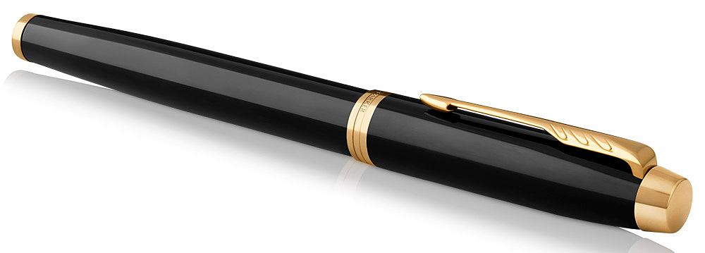 Ручка перьев. Parker IM Core F321 (CW1931645) Black GT F сталь нержавеющая подар.кор. фото 3