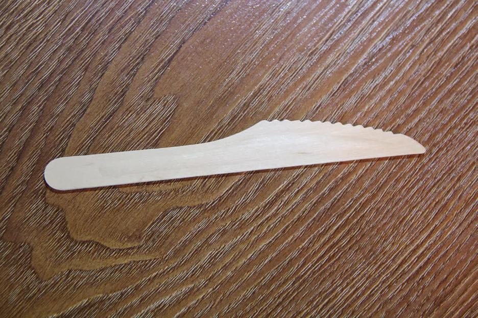 Набор одноразовых ножей 165 мм, 10 шт фото 5