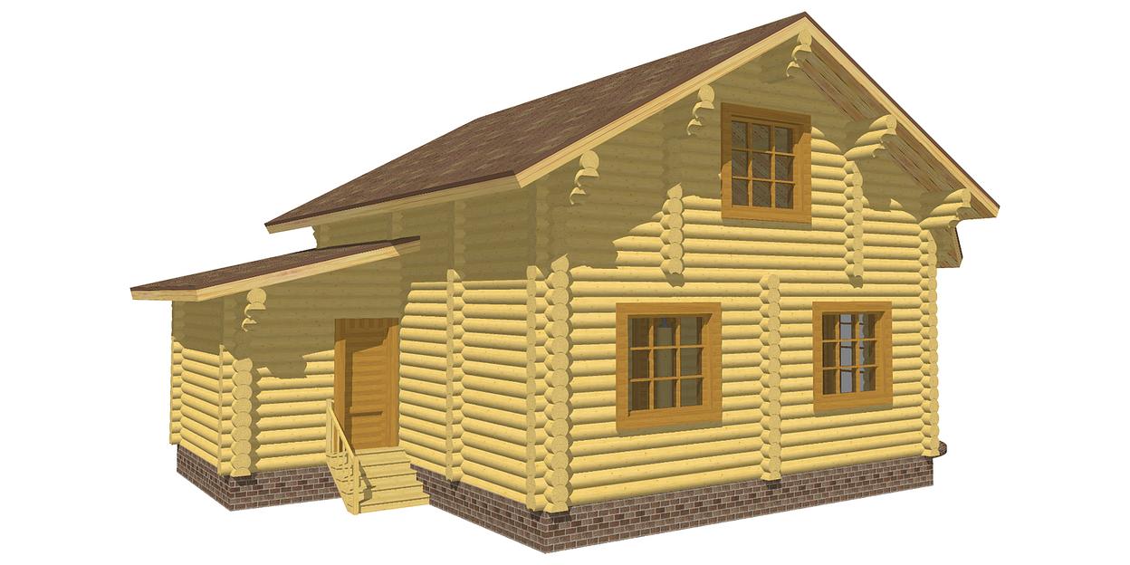 Проект дома ДД-106-4 12,6x8,5 фото 3