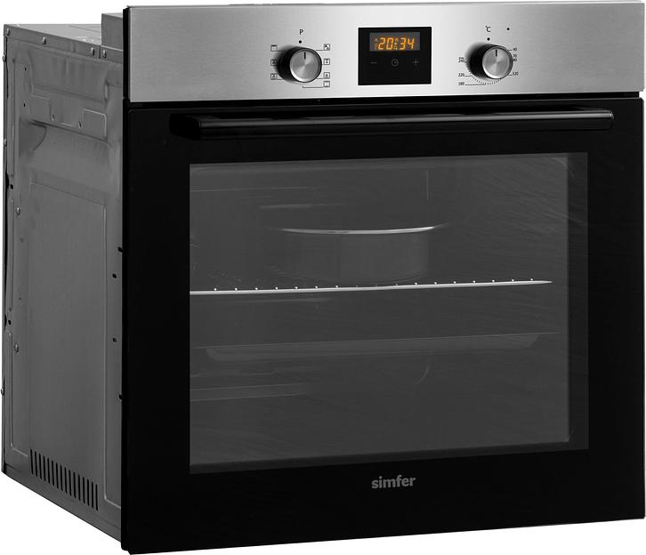 Духовой шкаф Электрический Simfer B6EM56024 нержавеющая сталь фото 2