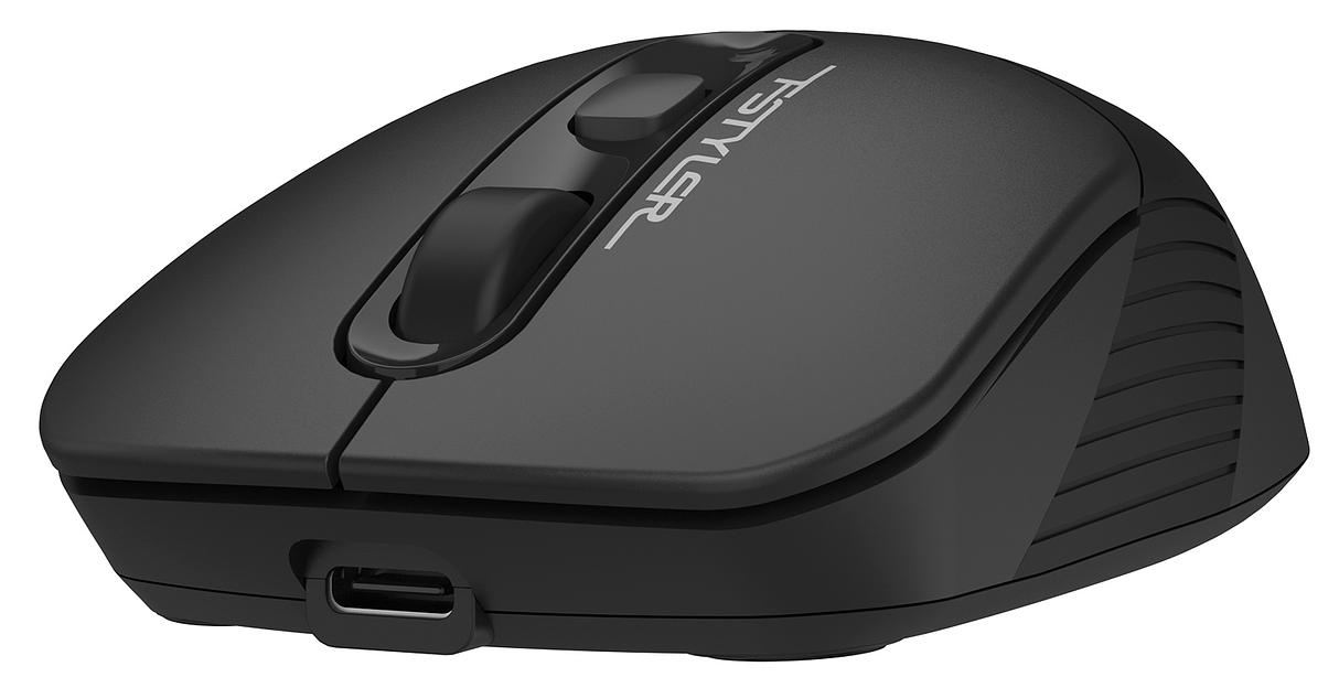 Мышь A4Tech Fstyler FB10C черный оптическая (2000dpi) беспроводная BT/Radio (4but) фото 6
