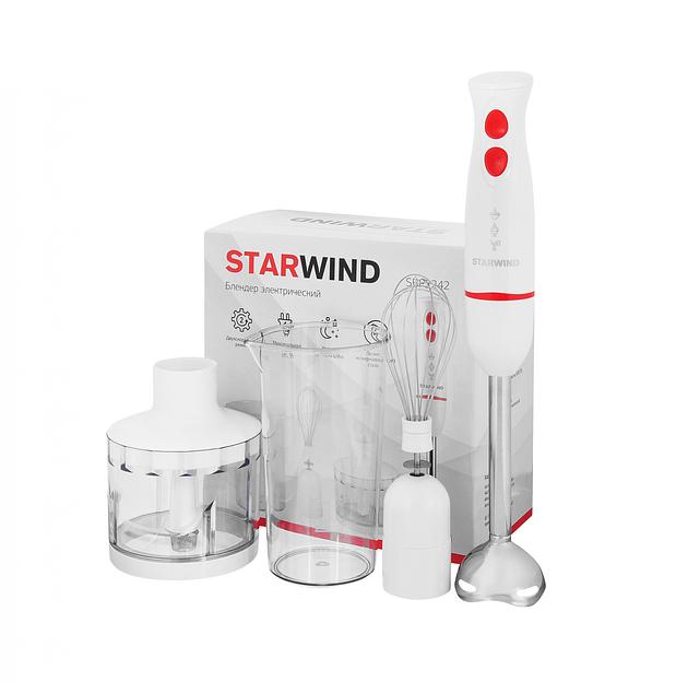 Блендер погружной Starwind SBP2242 500Вт белый/оранжевый фото 4