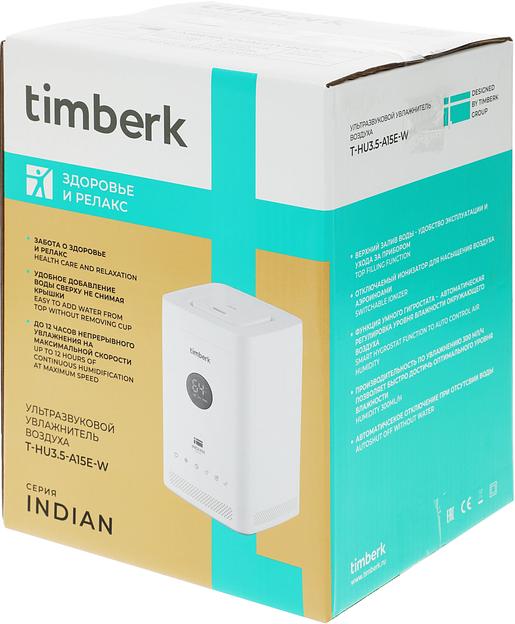 Увлажнитель воздуха Timberk T-HU3.5-A15E-W (ультразвуковой) белый фото 8