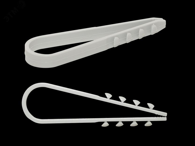 Дюбель-хомут PDX 11-18 серый фото 1