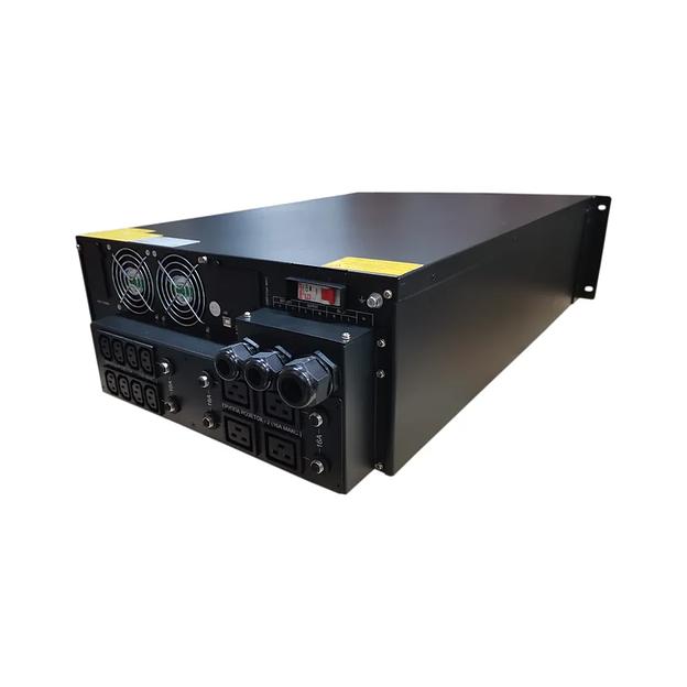 Источник бесперебойного питания онлайн SNR SNR-UPS-ONRT-10-INT192 INTELLIGENT 10кВА/10кВт, 1ф:1ф, 192В(DC) (16x9Ач) фото 3