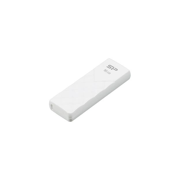 Флешка USB Silicon Power Ultima U03 16ГБ, USB2.0, белый [sp016gbuf2u03v1w] фото 1