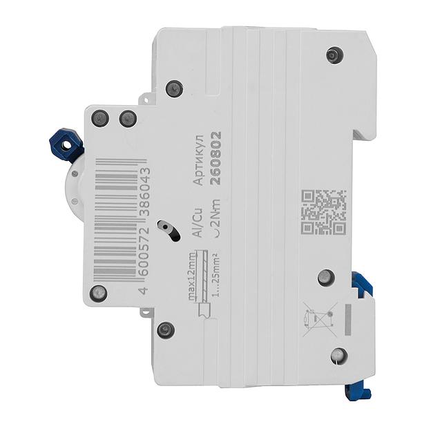 Выключатель автоматический модульный 3п C 63А 6кА OptiDin BM63-3C63-УХЛ3 КЭАЗ 260802 фото 3