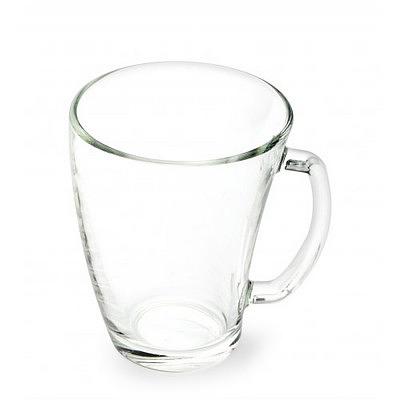 Кружка 320 мл. d=90 мм. h=110 мм. прозрач. Шейп  /6/912/ фото 1