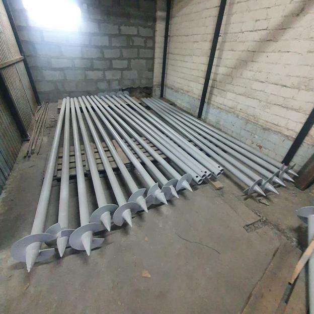 Винтовая свая СВС 76х3,5х4000мм фото 1