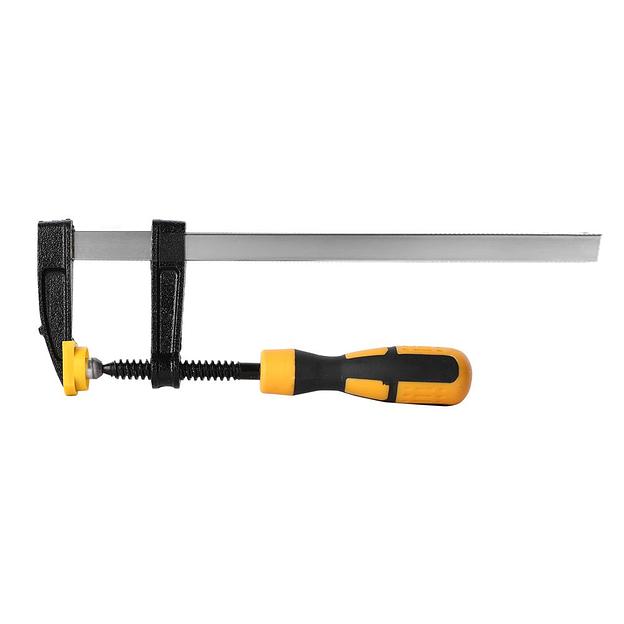 Струбцина F-образная Deli DL111230 300x120 мм, макс. усилие зажима 2000N, резьба 12мм фото 4