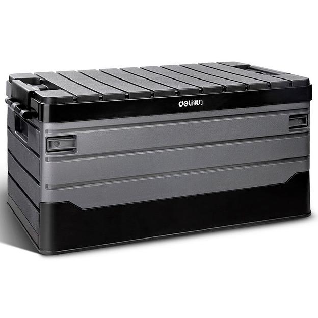 Ящик для инструментов складной Deli DL884135 480 х 300 х 240 мм, 35 литров фото 1