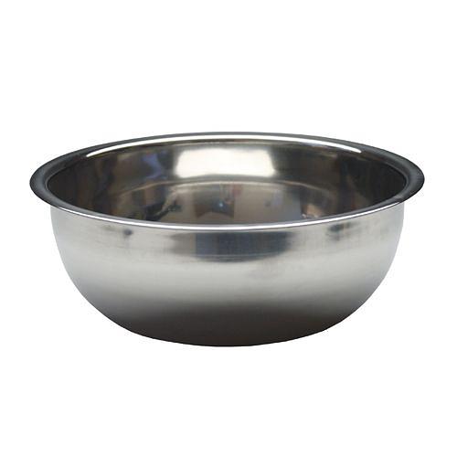 Миска  2,5 л. d=24 см. h=8,5 см. глуб. нерж. /1/100/ фото 1