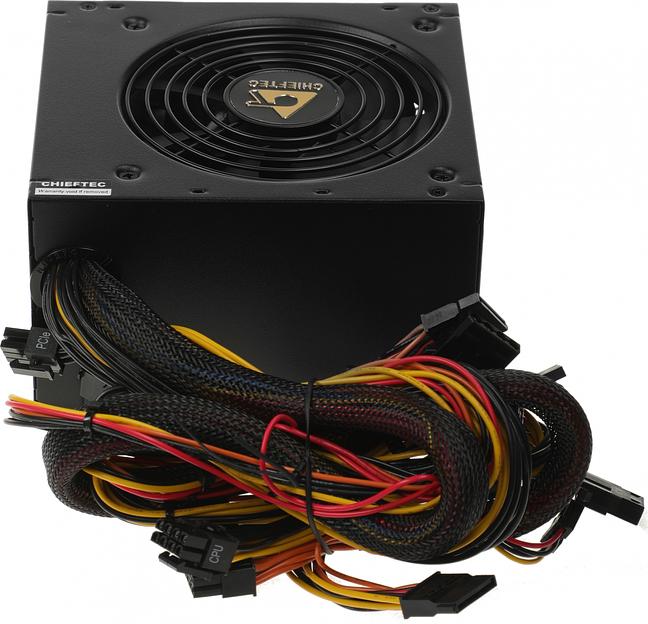 Chieftec CORE 600W, ATX 12V 2.3 PSU,W/12cm Fan,80 plus Gold, BBS-600S OEM фото 3