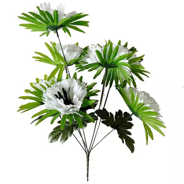 Букет астры 7 голов 42см 386-617 фото 3