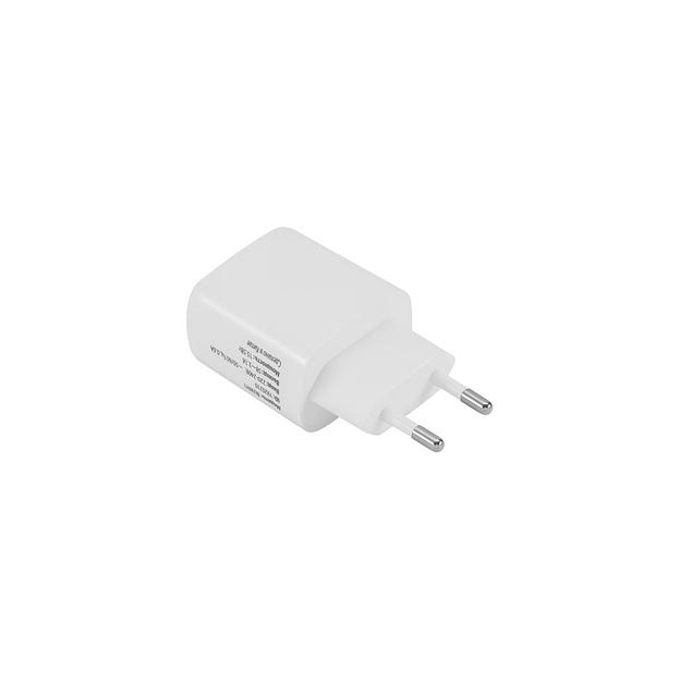 Сетевое зарядное устройство Buro BUWH1, 2xUSB-A, 15.5Вт, 3.1A, белый [buwh15s200wh] фото 1