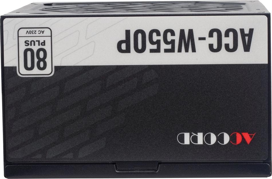 Блок питания Accord ATX 550W ACC-W550P 80 PLUS WHITE (20+4pin) 120mm fan 6xSATA фото 5