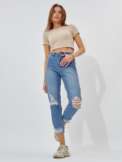 Джинсы зауженные Q04 DENIM 536_314S фото 10