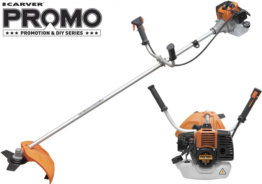 Триммер бензиновый Carver Promo PBC-33 900Вт неразбор.штан. реж.эл.:леска/нож фото 1