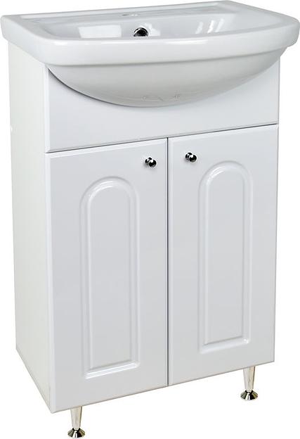 Тумба Агата 50 DORATIZ 9912.013, напольная, белая, под умывальник Акватон фото 1