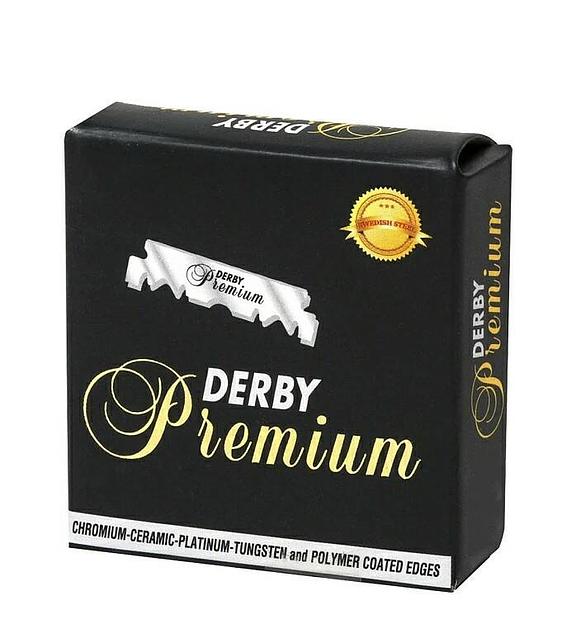Лезвия одностороннее для шаветки Derby Premium опт фото 1