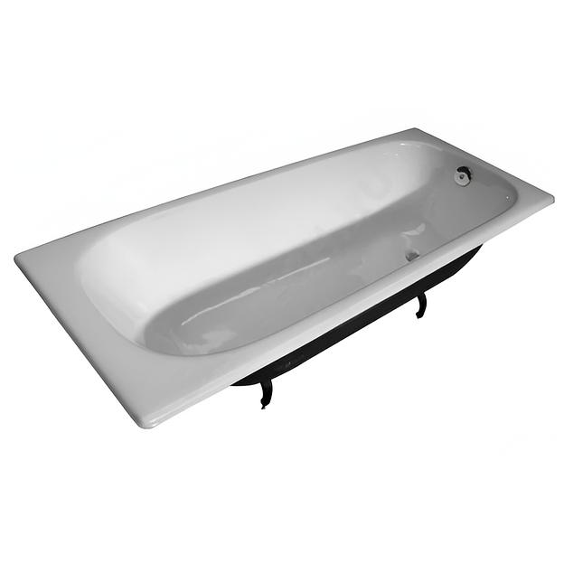 Ванна чугунная Selena 150х70 см, с ножками ОПТ фото 2